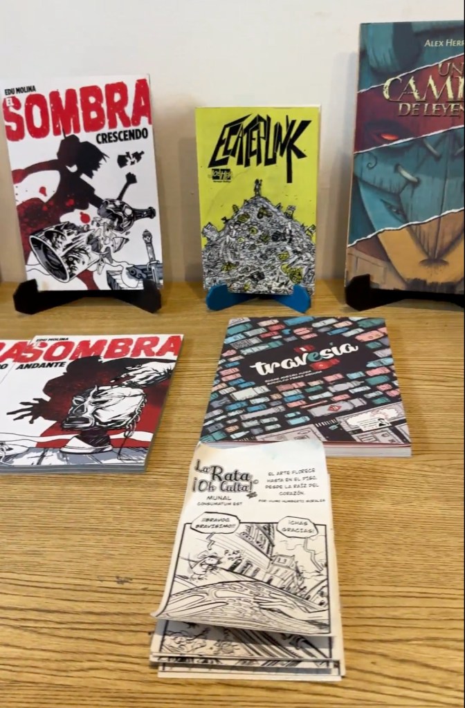 La Comicteca tiene una colección de cómics y novelas gráficas de artistas mexicanos.