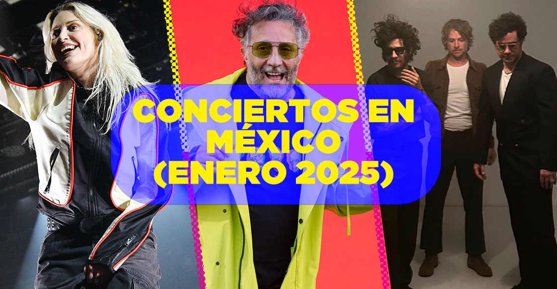 Checa los conciertos en México para enero de 2025