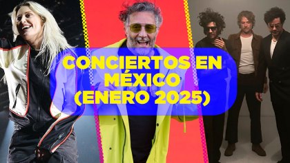 Checa los conciertos en México para enero de 2025