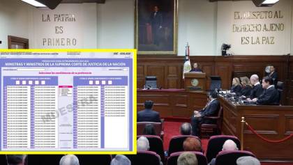 Así se ven las boletas para las elecciones del Poder Judicial 2025: ¿Cuándo son y qué se va a votar?