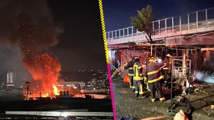 En plena Navidad: Incendio en Mercado Central de Acapulco consume 30 puestos