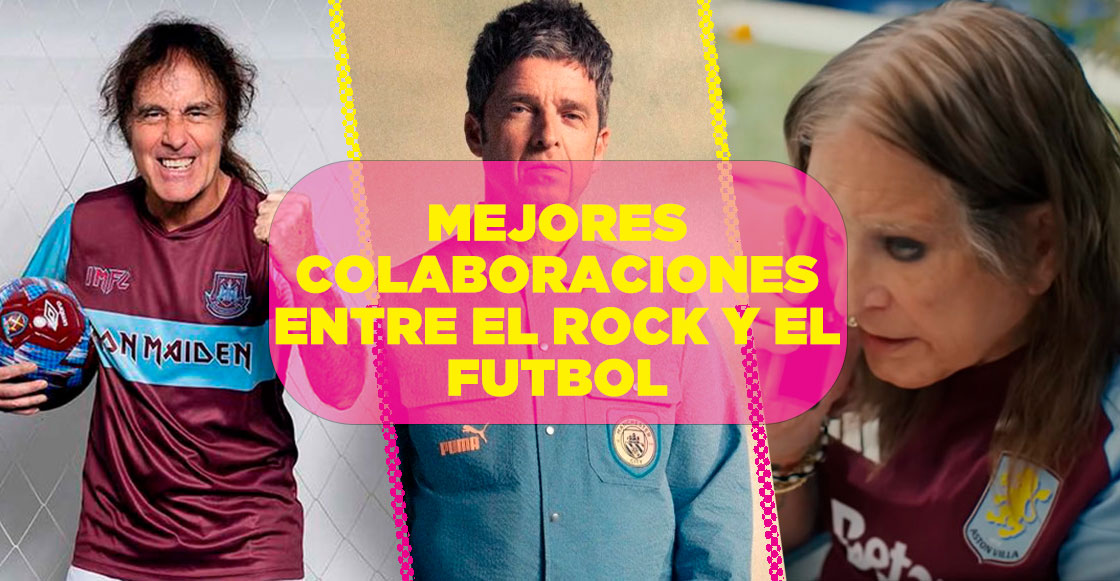 12 de las mejores colaboraciones entre el rock y el futbol