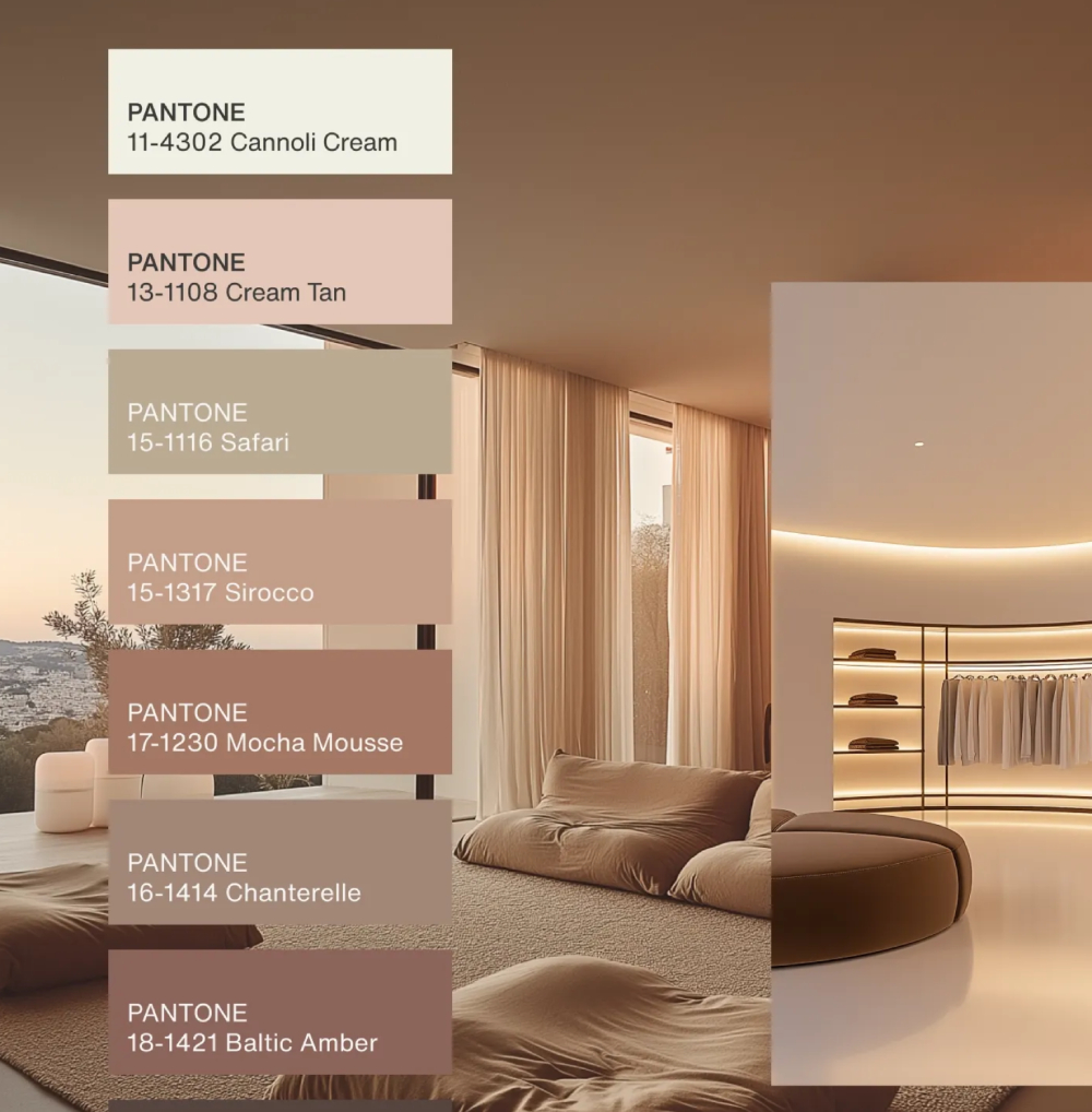 'Mocha Mousse': Este es el Color del Año 2025 de Pantone