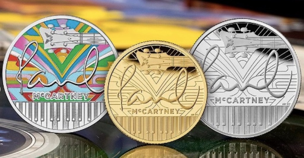 Moneda conmemorativa de Paul McCartney