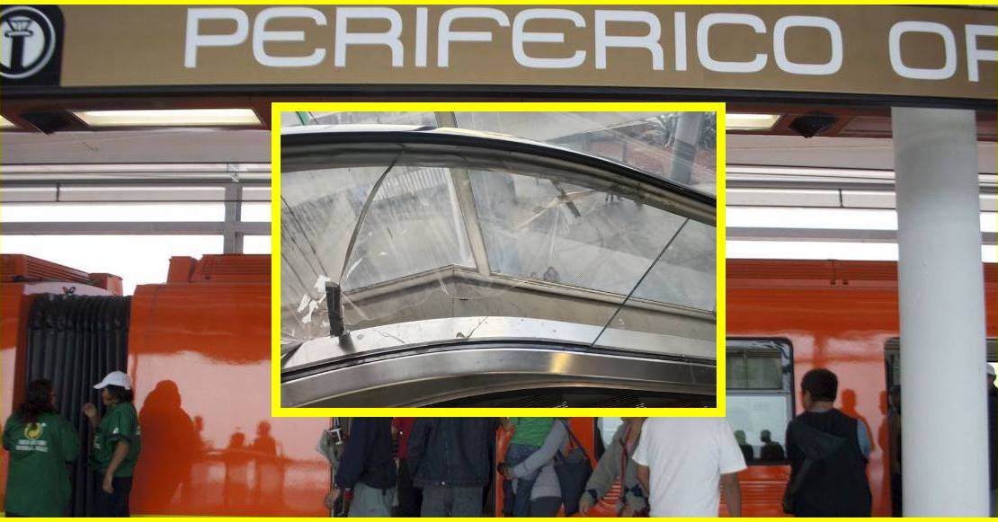 Una niña cae en escaleras del Metro Periférico Oriente y relevan de su cargo a 3 funcionarios