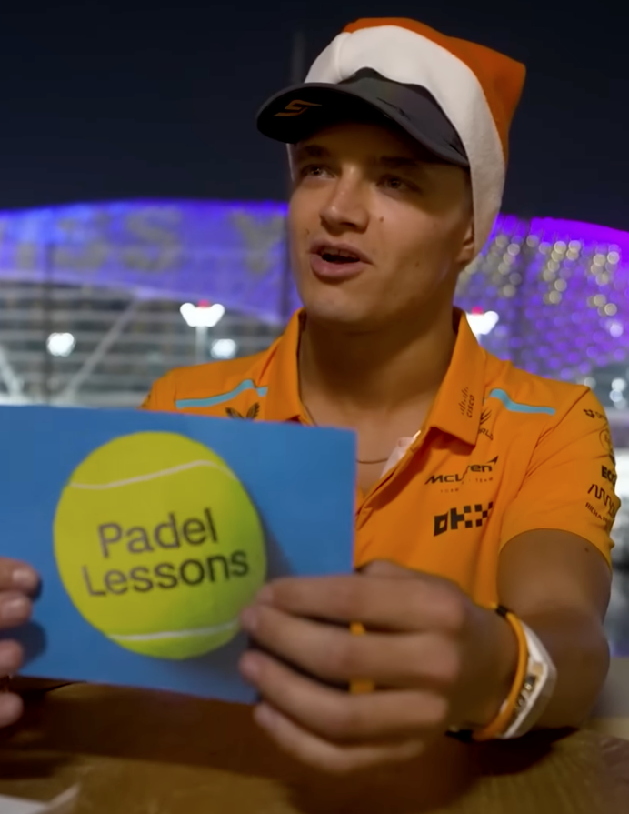 Regalo de Lando Norris