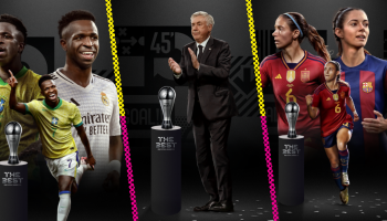 Vinicius Jr y todos los ganadores de los Premios The Best de la FIFA