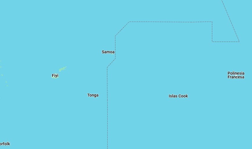 Samoa Americana, último lugar del mundo enr ecibir año nuevo