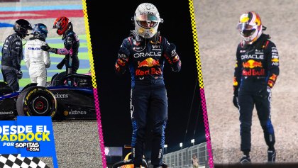 Triunfo de Verstappen y abandono de Checo en Qatar