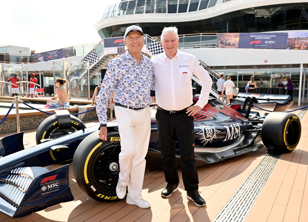 Pat Symonds y el mexicano Jo Ramírez