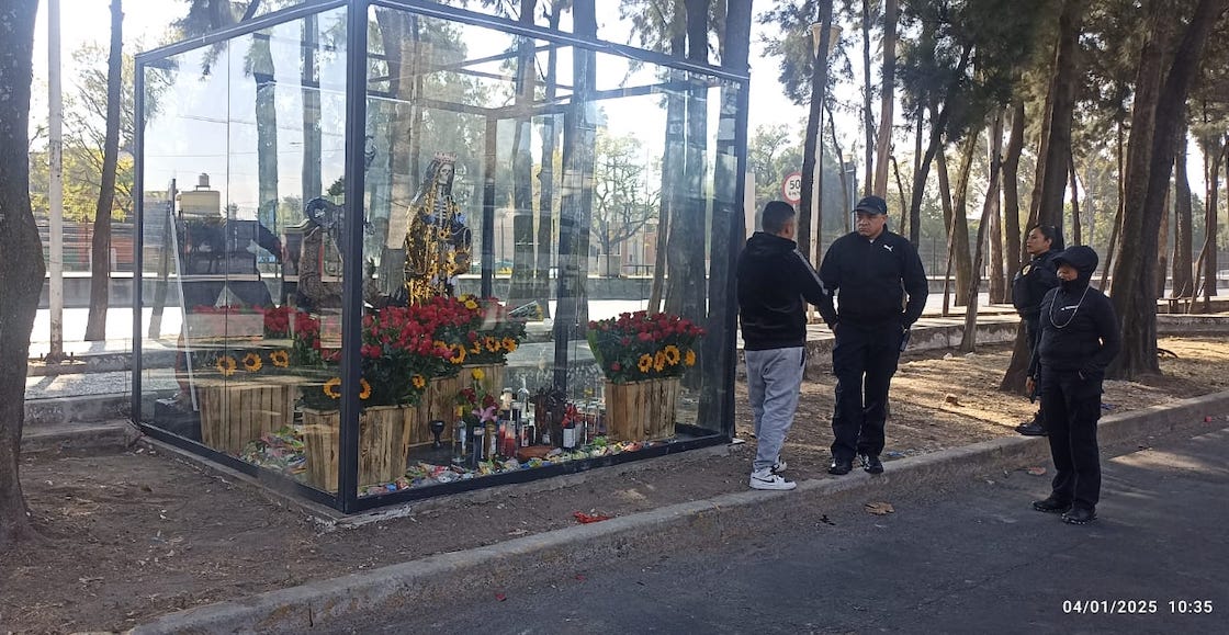 altar satanas santa muerte iztacalco