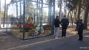 altar satanas santa muerte iztacalco