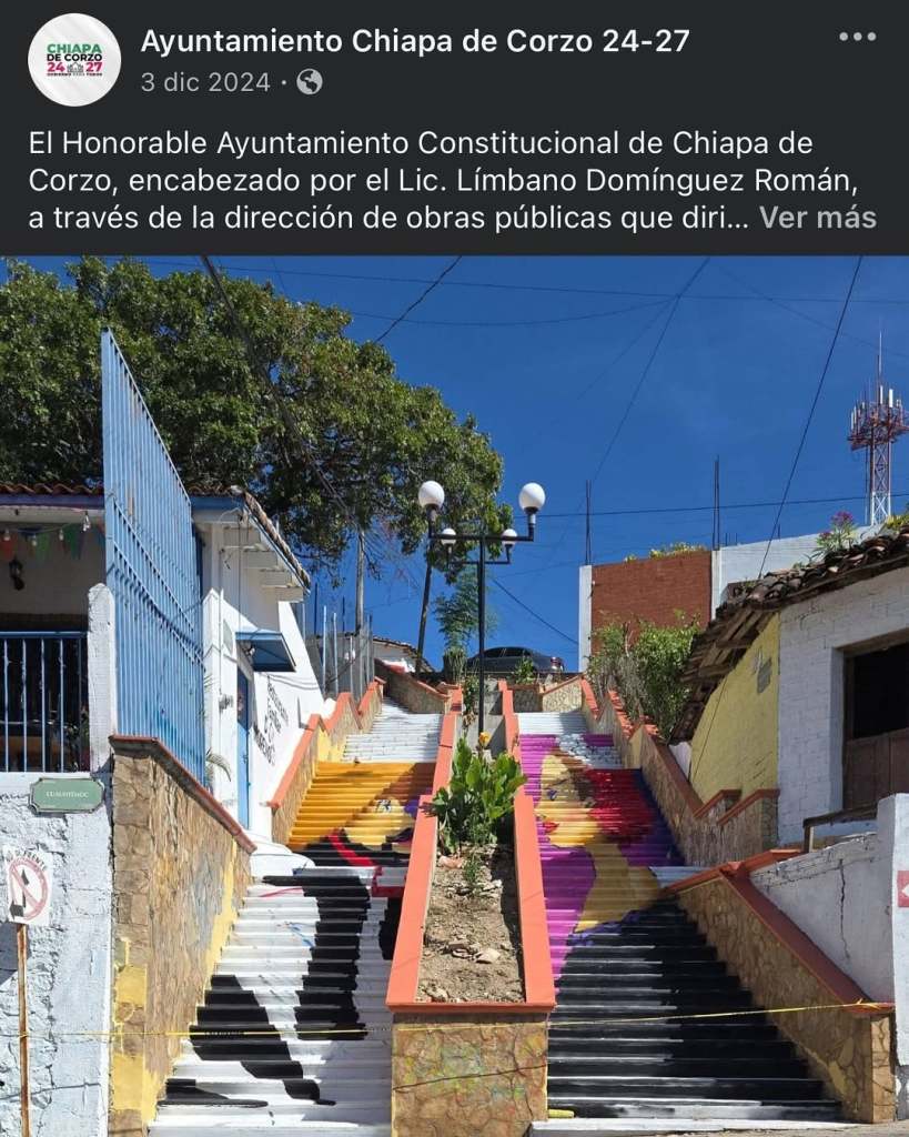 Mural del Ayuntamiento de Chiapas de Corzo 