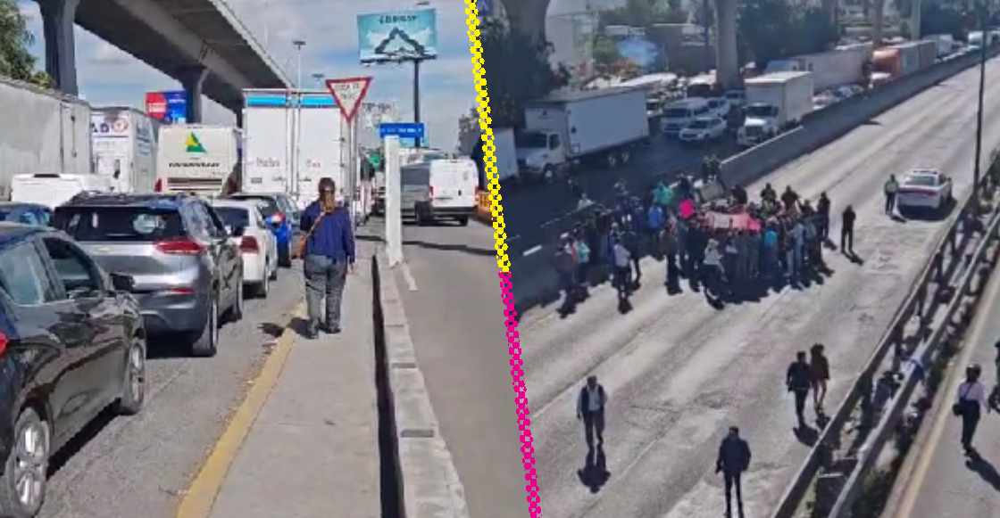 Bloqueo en la México-Querétaro hoy: ¿Por qué está cerrada la autopista?