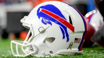 Casco de los Buffalo Bills.