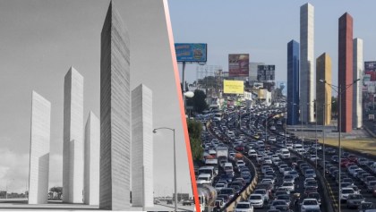 La historia oculta de las Torres de Satélite y la ‘Ciudad del futuro’ que nunca se construyó