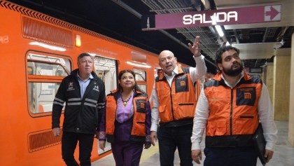 Clara Brugada confirma la reapertura de cuatro estaciones de la Línea 1 en marzo del 2025