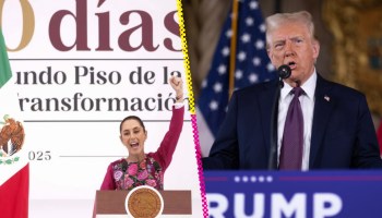 Claudia Sheinbaum envía mensaje a Trump durante informe de 100 días de gobierno