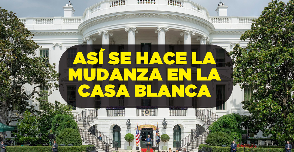 Cómo es la mudanza del nuevo Presidente a la Casa Blanca