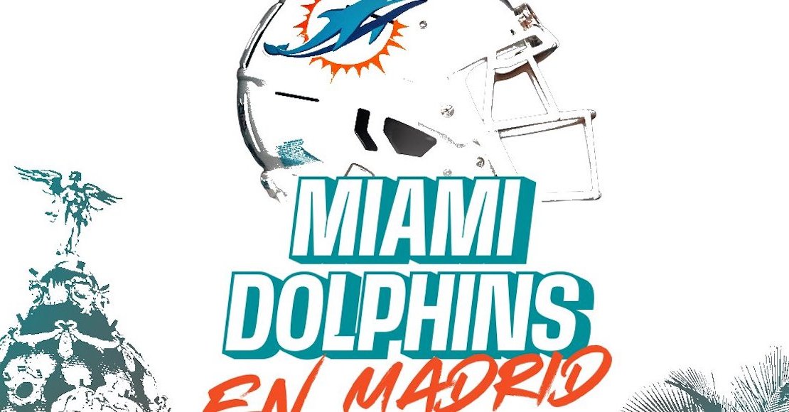 Delfines de Miami confirmados en Madrid para juego de la NFL