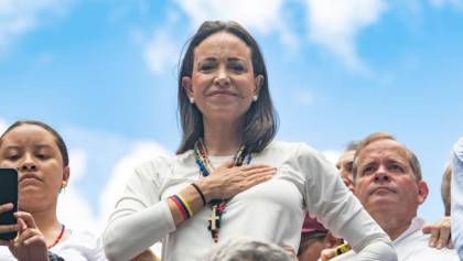 Detienen a María Corina Machado, líder de oposición en Venezuela, tras manifestación en Caracas