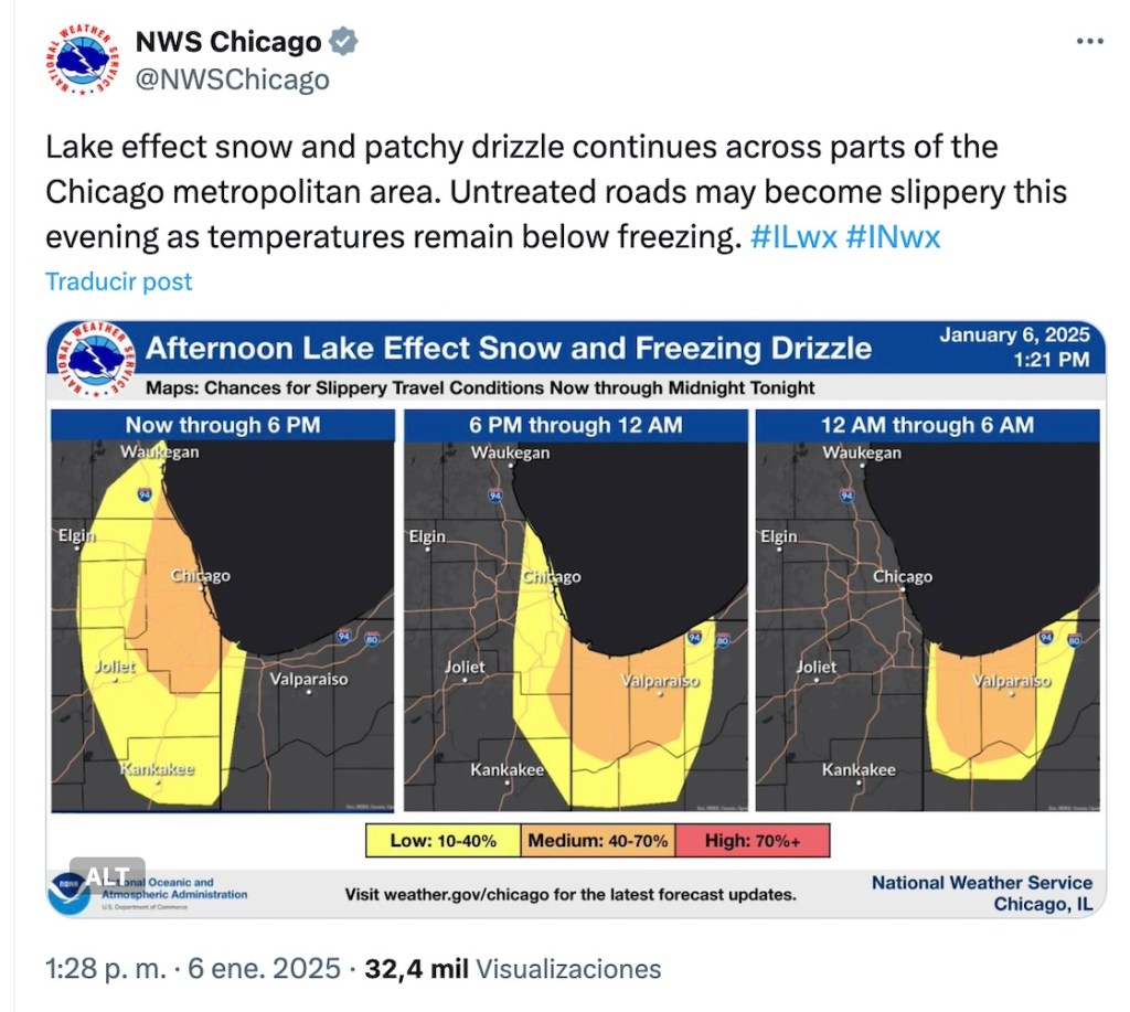 ¿Qué es el Efecto Lago que congeló a Chicago con una intensa nevada?