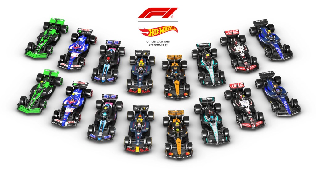 F1 y Hot Wheels