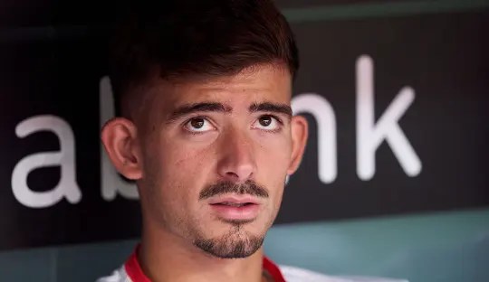 Kike Salas, jugador del Sevilla