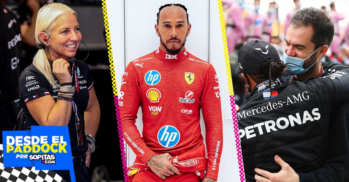 Angela Cullen y Marc Hynes: Lewis Hamilton se rodea en Ferrari de las personas con las que tuvo más éxito