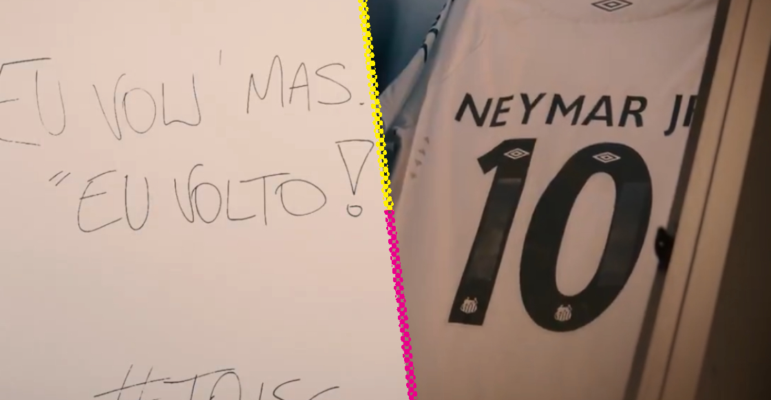 La lujosa presentación para Neymar en su regreso al Santos de Brasil