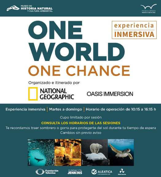 Bienvenidos a la experiencia inmersiva One World, One Chance