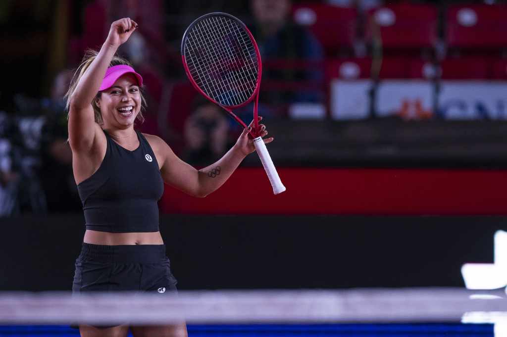 Renata Zarazúa en el Australian Open