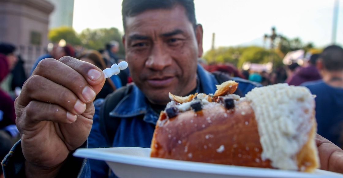 Muñequito de la rosca de Reyes