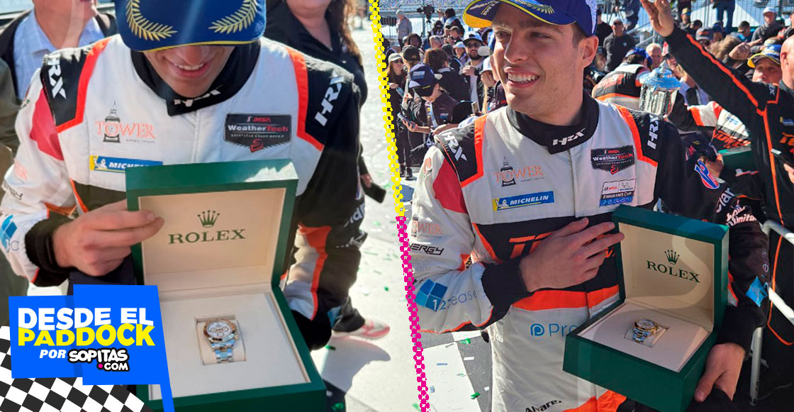 El reloj de Sebastian Álvarez en las 24 horas de Daytona