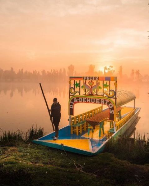 Instrucciones para ver el amanecer entre las chinampas de Xochimilco