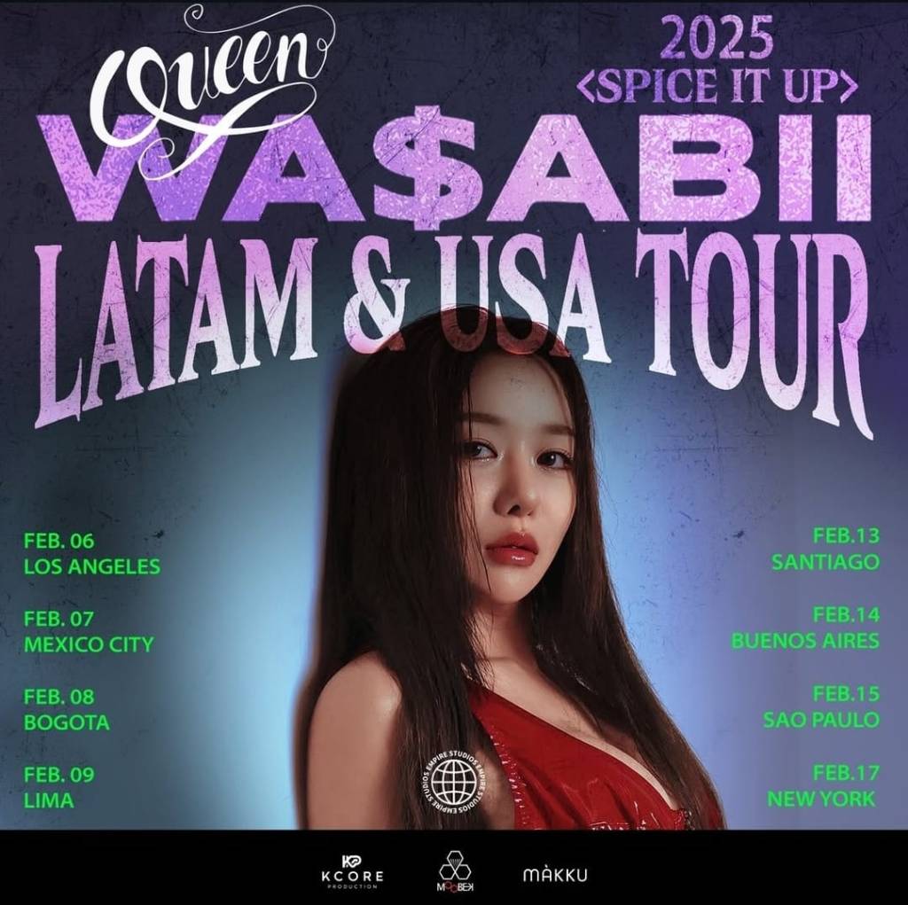 Queen Wasabii Latam & USA Tour