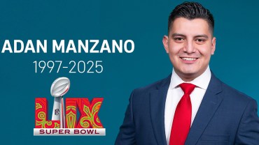 Adán Manzano: Arrestan a mujer por muerte de periodista que cubría el Super Bowl