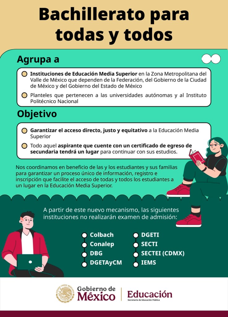 Nuevo examen para el bachillerato