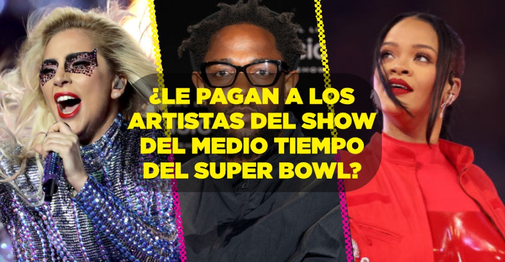 Le pagan o no a los artistas del show del medio tiempo del Super Bowl