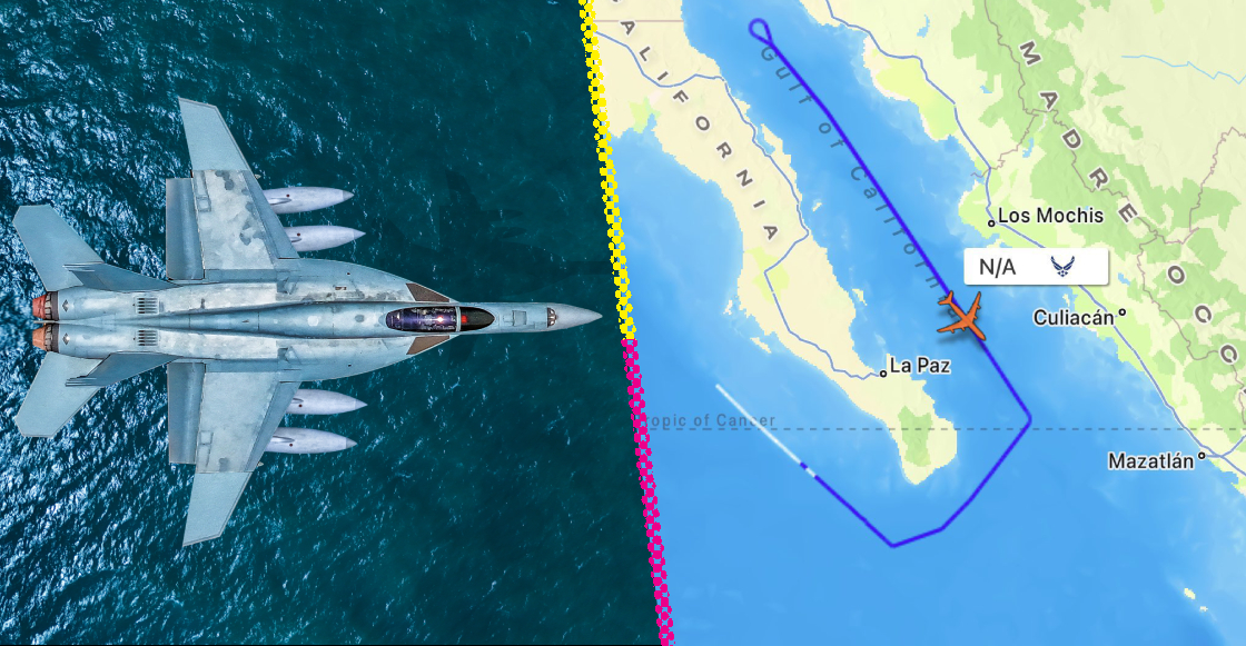 Defensa niega que avión militar de Estados Unidos voló sobre México