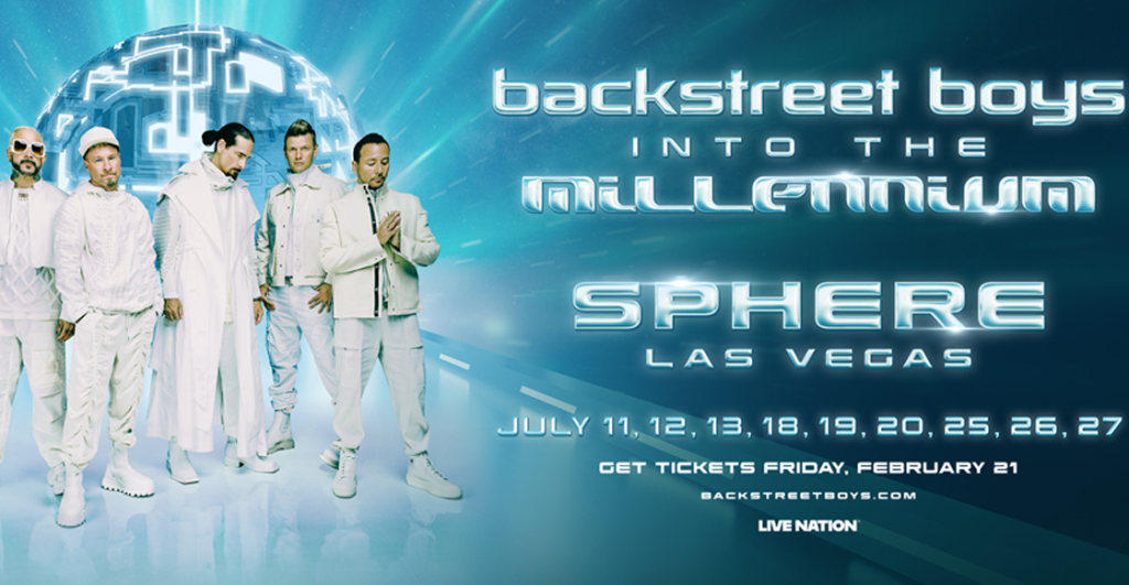 Boletos, fechas y mapa de los conciertos de los Backstreet Boys en The Sphere de Las Vegas