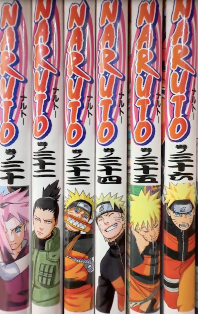 Naruto, Dragon Ball y One Piece son de los títulos más populares en la biblioteca.