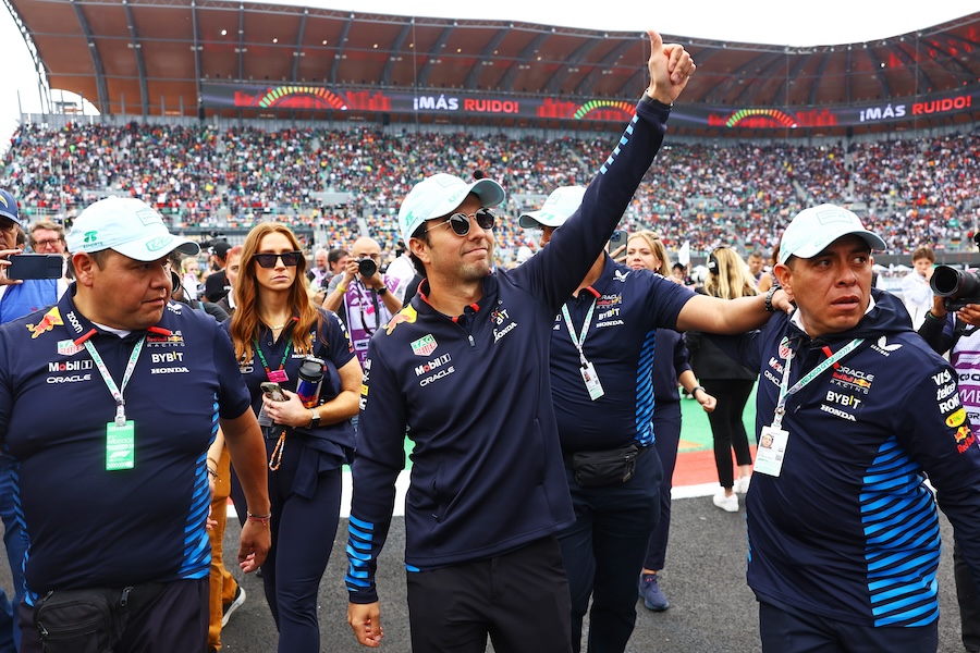 Checo Pérez en el GP de México 2024