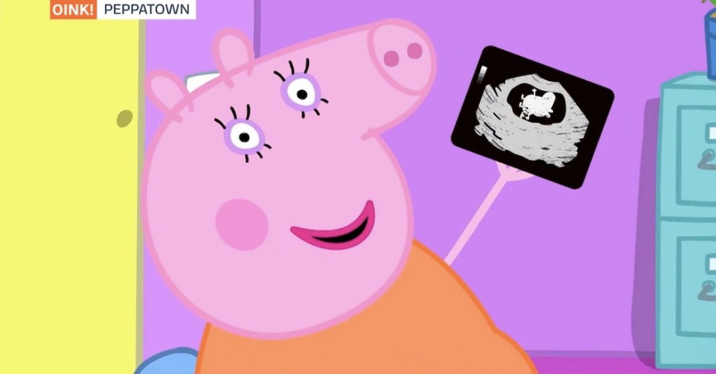 Mamá de Peppa Pig anuncia embarazo