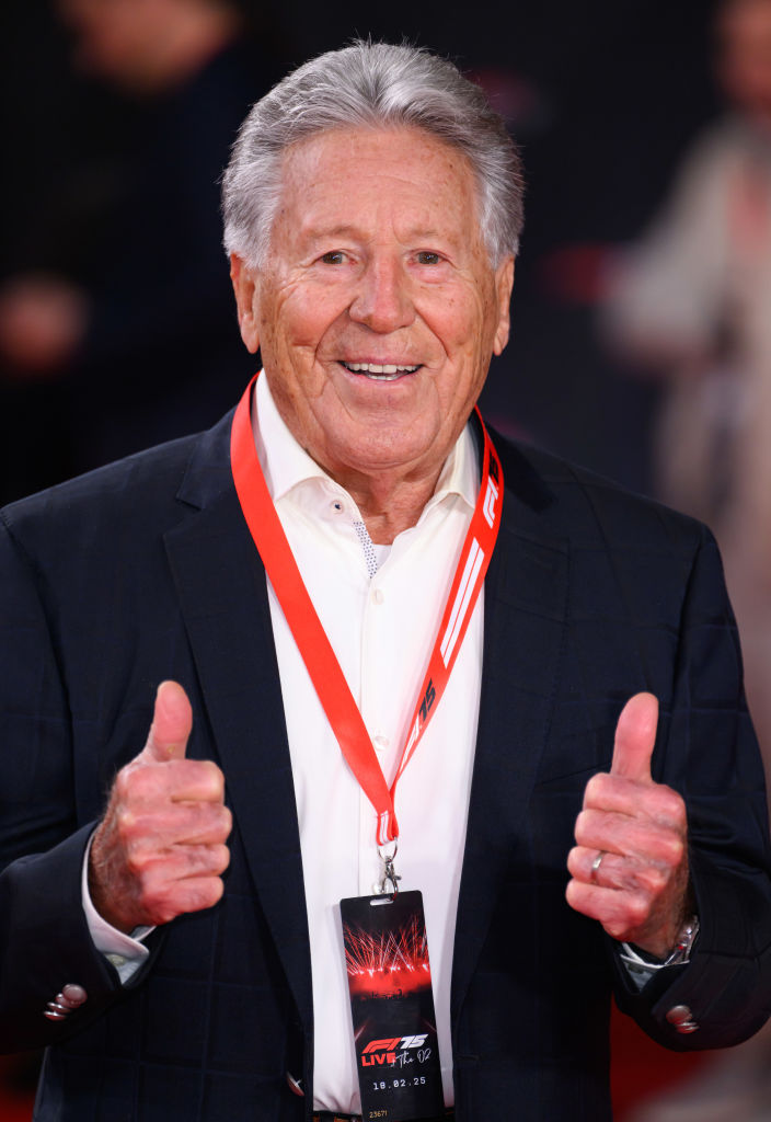 Mario Andretti, en el 75 F1 Live