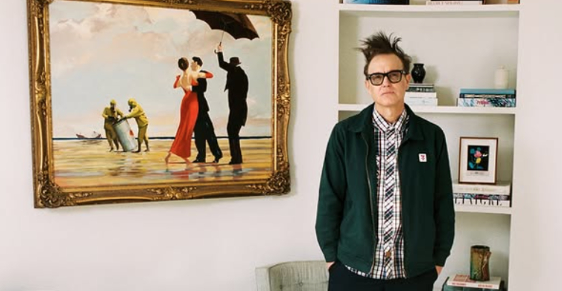 Mark Hoppus de Blink-182 subastará pintura de Banksy