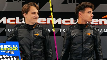 Los pilotos de McLaren