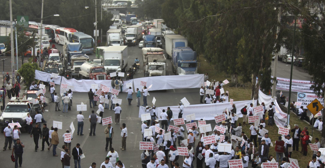 Ojo CDMX y Edomex: Habrá Mega marcha de transportistas este 17 de febrero de 2025