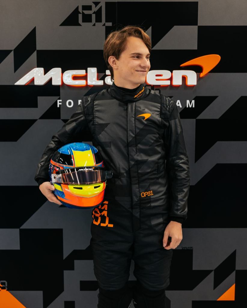 Oscar Piastri McLaren 2025