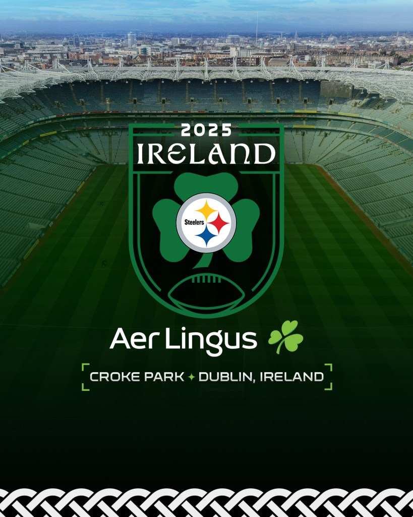 Pittsburgh jugará un juego de temporada regular en Irlanda